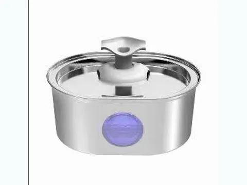 New Outlet 01 cordless stainless steel fountain nozzle and tray configuration
