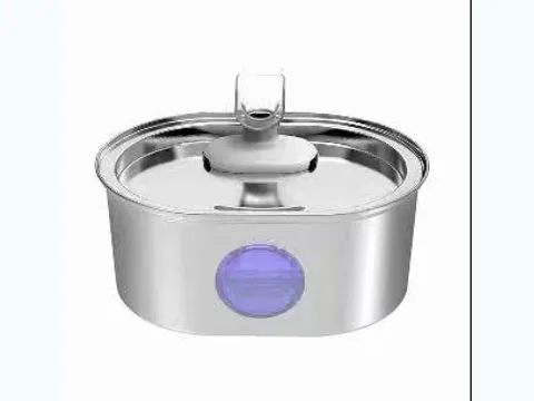 New Outlet 03 cordless stainless steel fountain nozzle and tray configuration