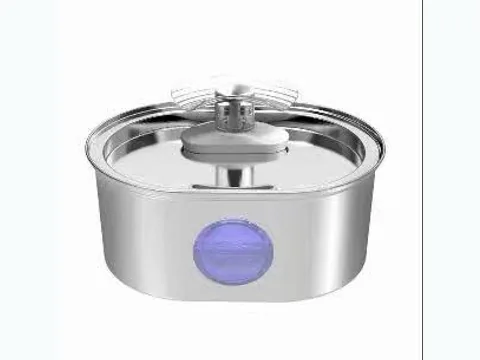 New Outlet 04 cordless stainless steel fountain nozzle and tray configuration