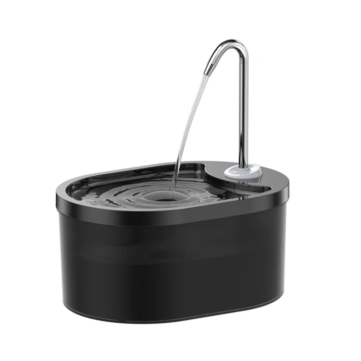 M spout configuration on a black oval PF-02 fountain