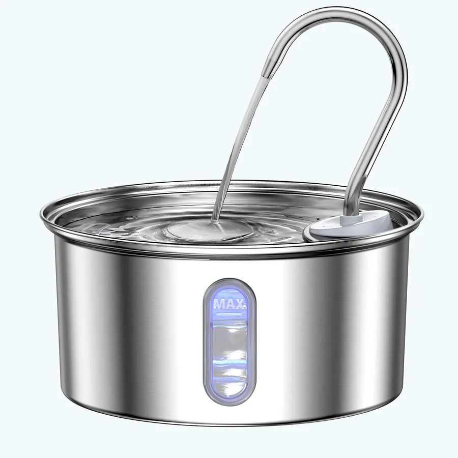 304 stainless steel cat water fountain product range