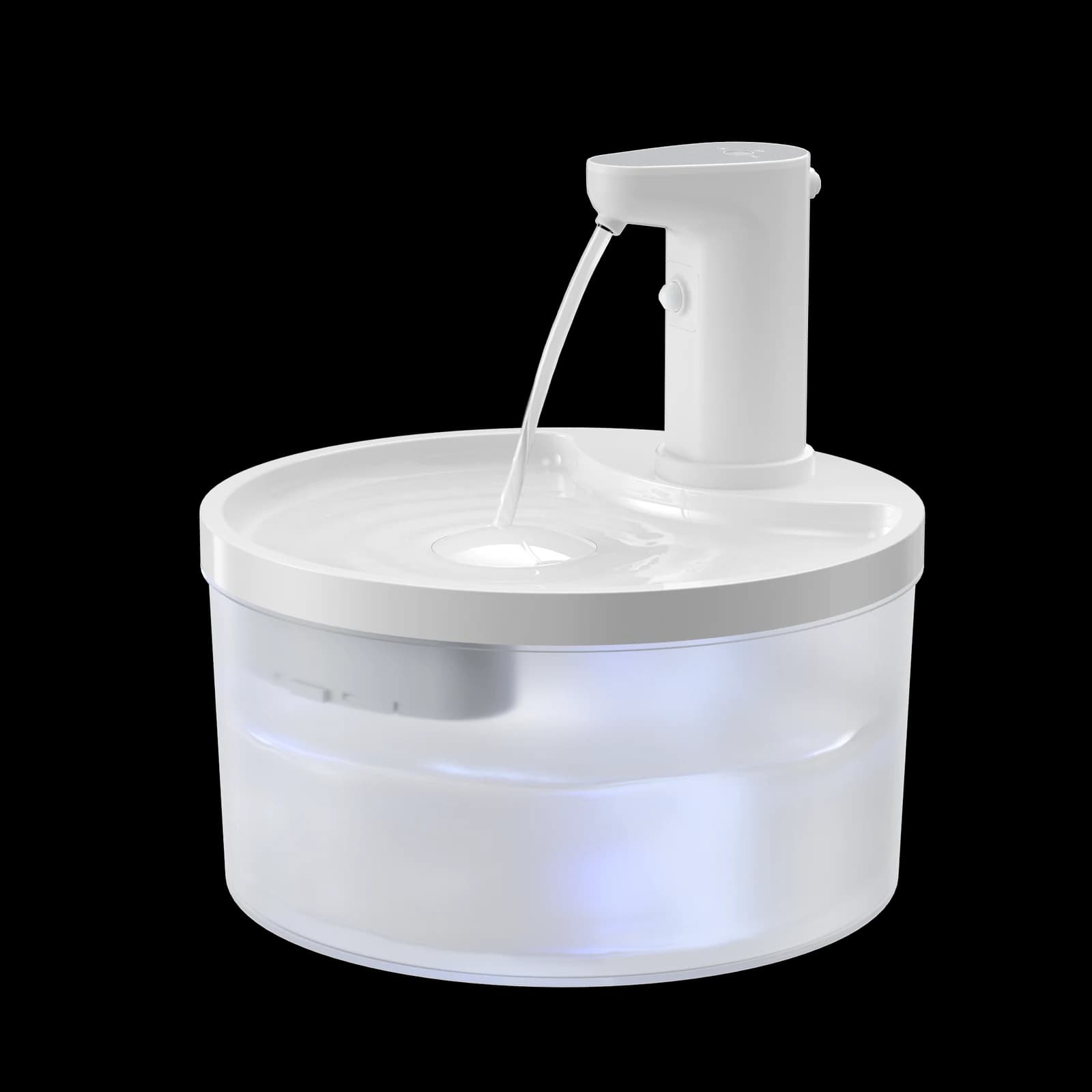 Cordless Plastic Cat Water Fountains